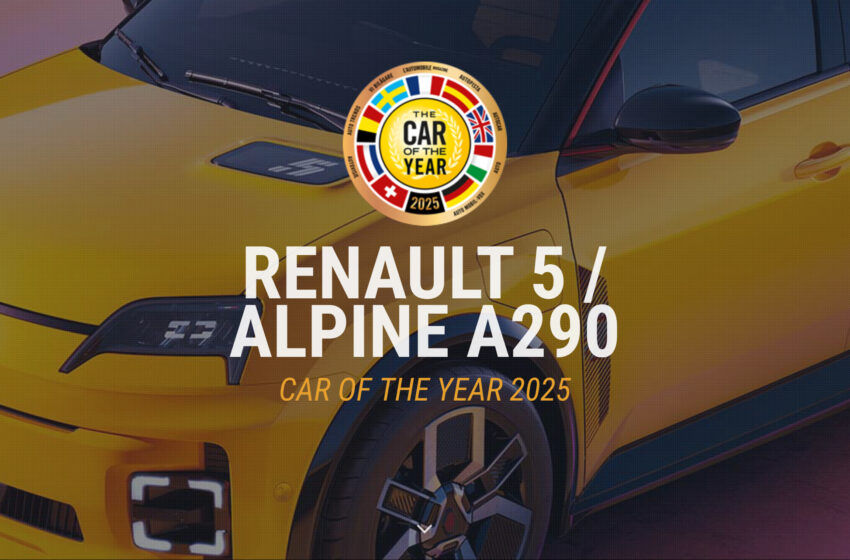  Yılın Otomobili Renault 5/Alpine A290