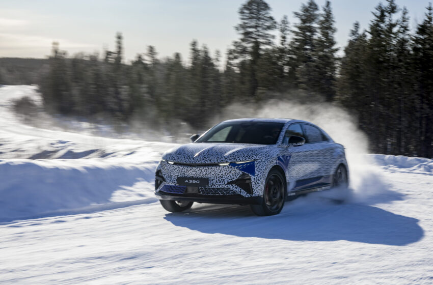  Alpine A390 Lapland’de test ediliyor