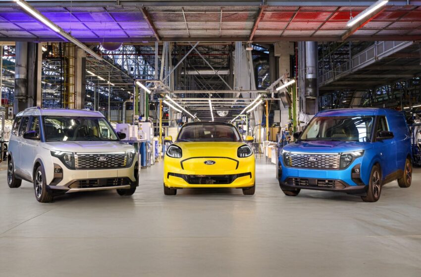  Tamamen elektrikli yeni Ford’lar Avrupa’dan Avrupa yollarına!
