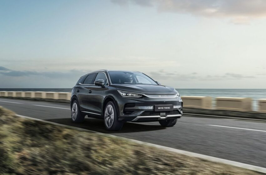 BYD’nin en büyük SUV’u TANG geldi
