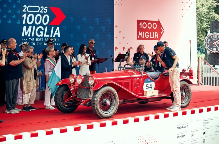  Alfa Romeo’dan yeni bir ‘1000 Miglia’ zaferi