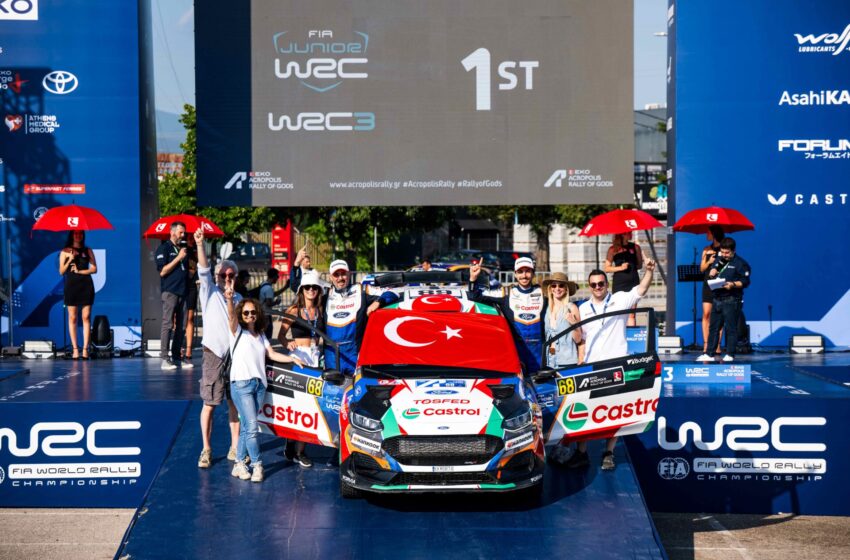 Dünya Ralli Şampiyonası’nda JWRC’de ilk Türk zaferi!