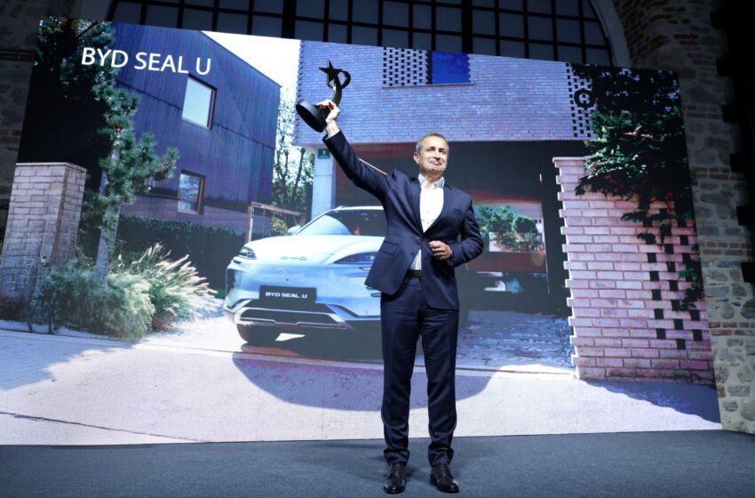 Türkiye’de Yılın Otomobili BYD SEAL U seçildi