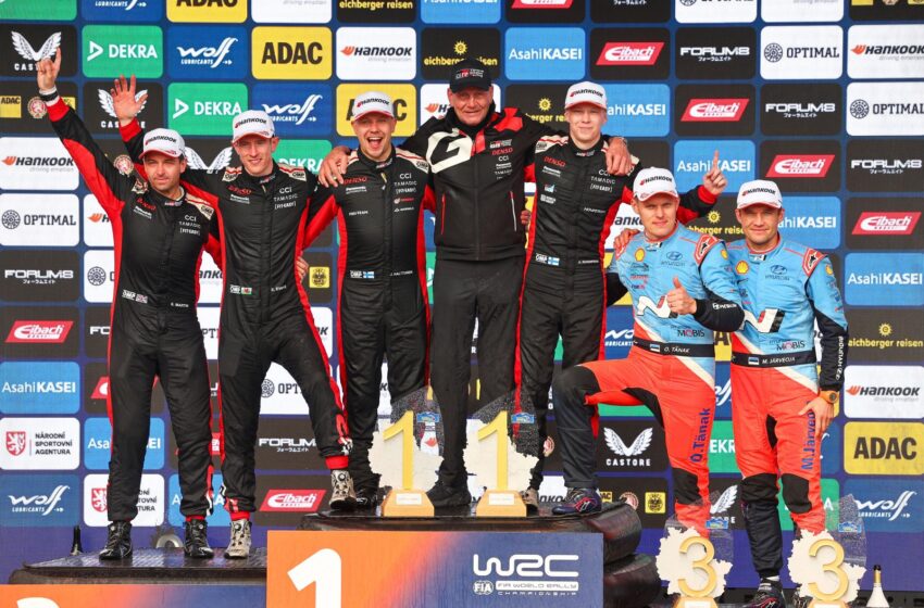 Toyota WRC’de üst üste beşinci kez şampiyon