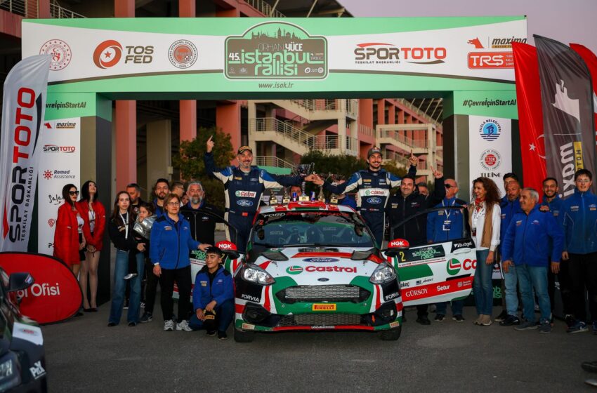  İstanbul Rallisi’nde zafer Türkkan’ın