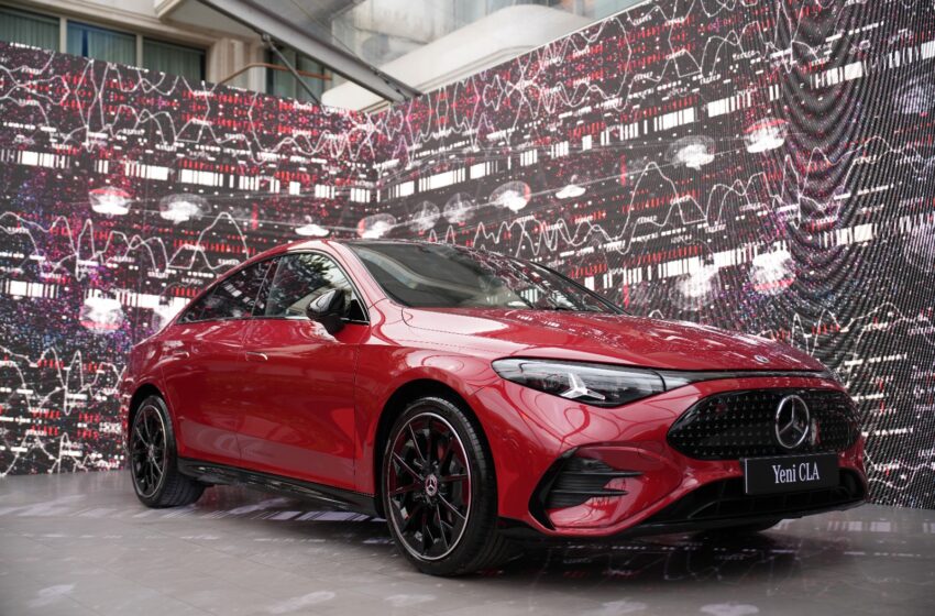  Tamamen elektrikli yeni Mercedes-Benz CLA Türkiye’de