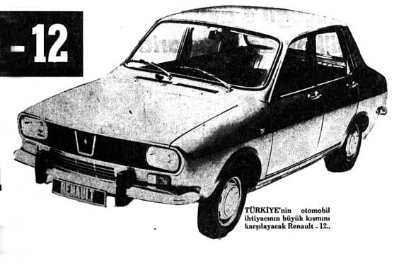 Renault 12 satışı 41 yıl önce bugün başlamıştı