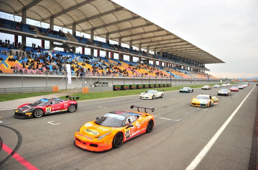  İstanbul Park’tan Ferrariler geçti