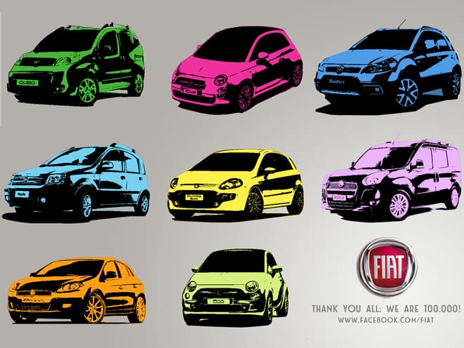  Fiat Facebook’ta yükseliyor