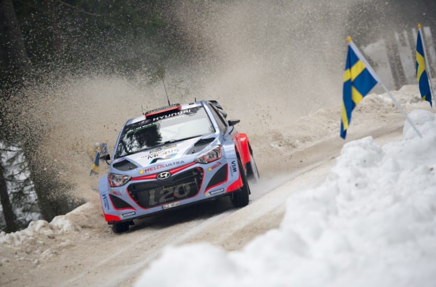  i20 WRC podyuma çıktı