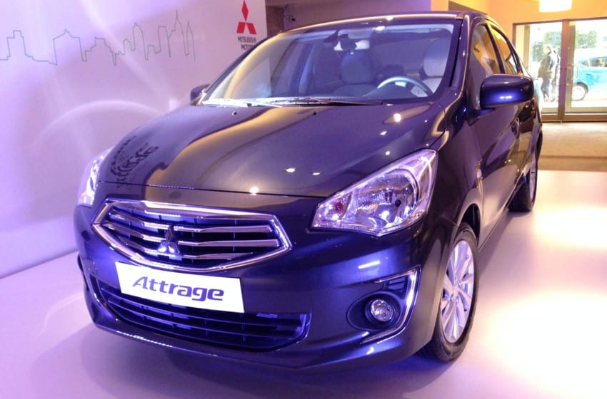  Attrage Mitsubishi için ilk adım