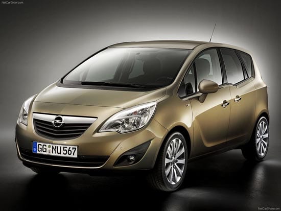  En sorunsuz minivan Opel Meriva