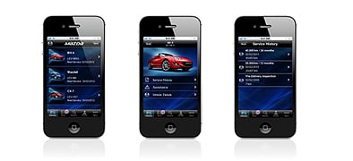  Mazda’dan akıllı telefon uygulaması