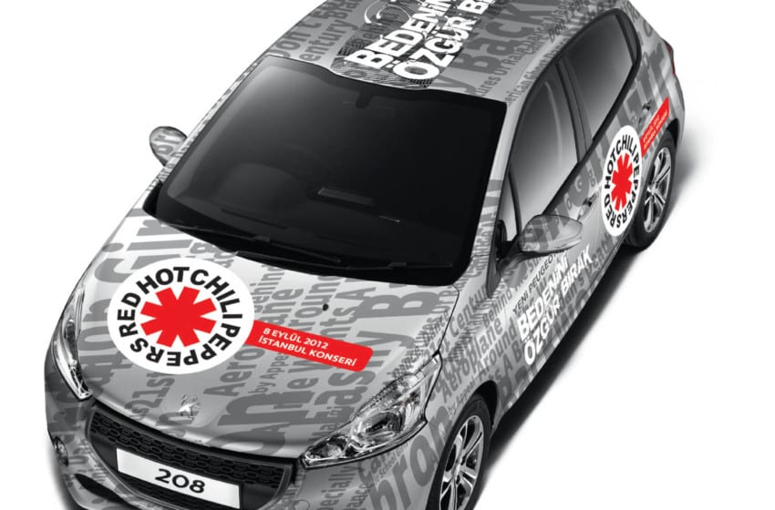  RHCP, Peugeot sponsorluğuyla geliyor