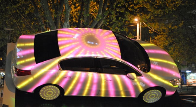  508’e 3D video mapping ile tanıtım