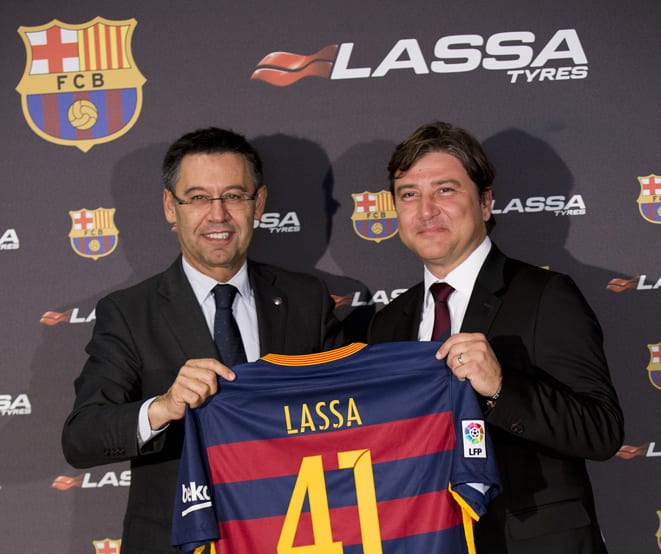  Lassa, Barcelona’ya sponsor