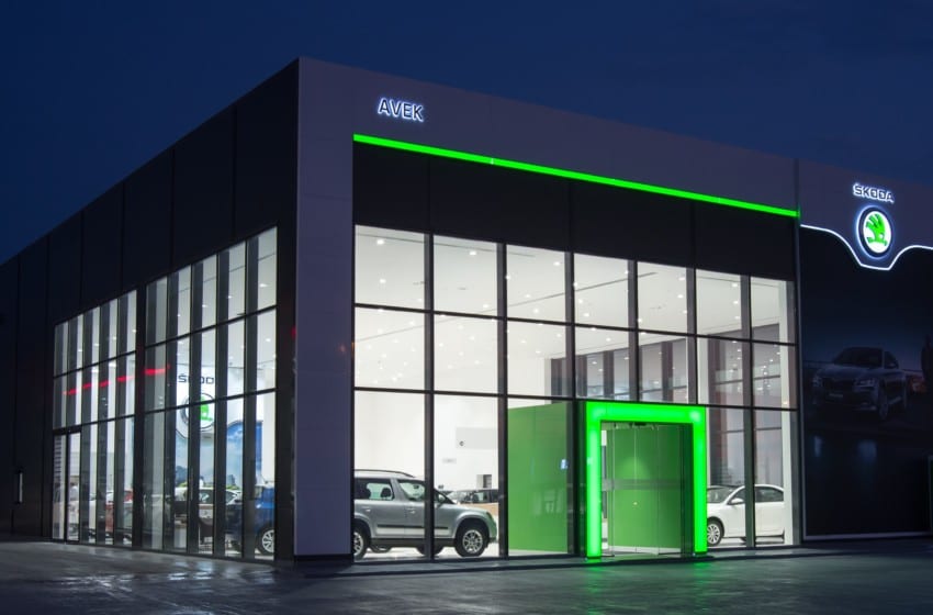  Gece nöbet tutan Skoda servisi