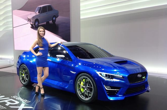  Frankfurt’ta Subaru WRX ve Viziv rüzgarı