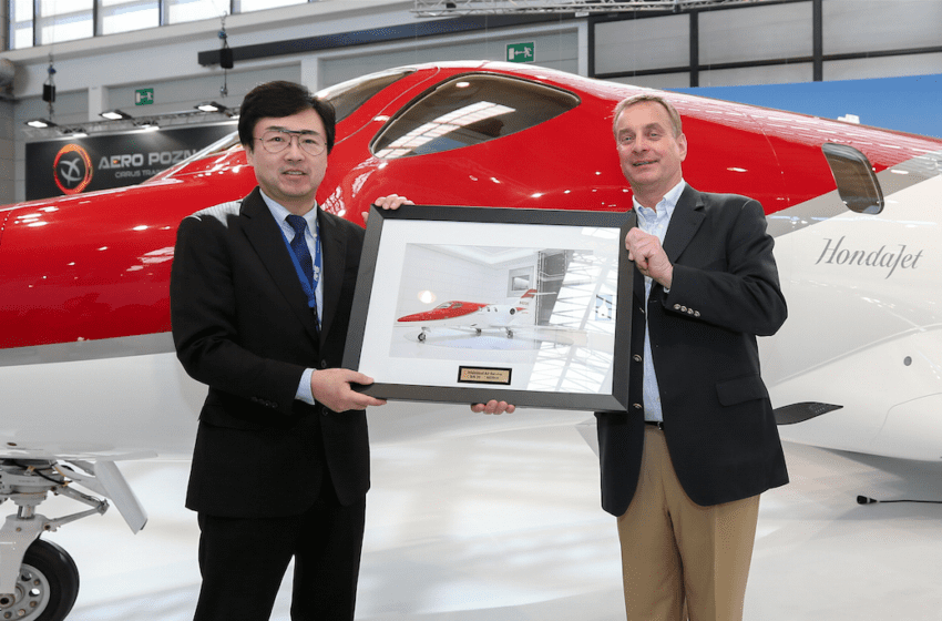  Hondajet’in ilk Avrupa teslimatı gerçekleşti