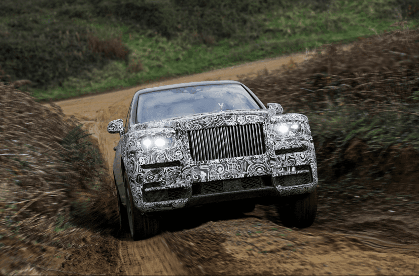  Rolls-Royce SUV’unun adı Cullinan