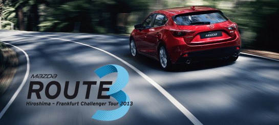 Hiroshima’dan Frankfurt’a Mazda3 test sürüşü