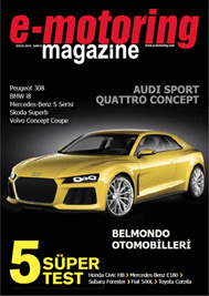  e-motoring magazine yayında!