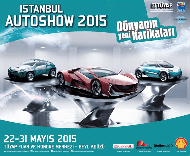 “Dünyanın Harikaları” İstanbul Autoshow 2015’te buluşacak