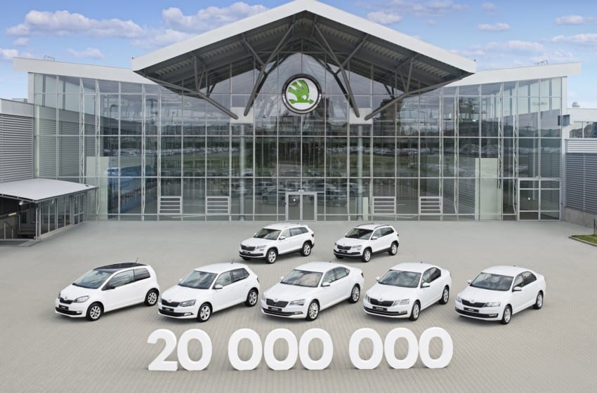  20 milyonuncu Skoda üretildi