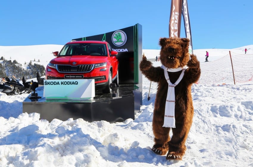  Kodiaq WhiteFest 2017’nin yıldızı oldu