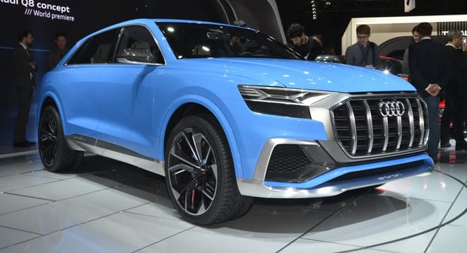  Audi Q8 konseptini tanıttı