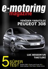  e-motoring magazine Ekim sayısı yayında