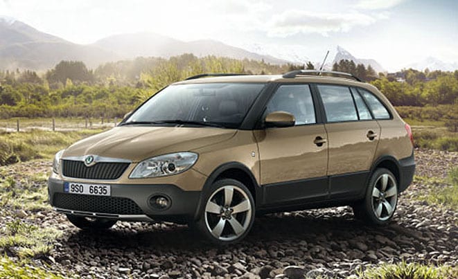  Hobilere bol yer: Fabia Combi Scout