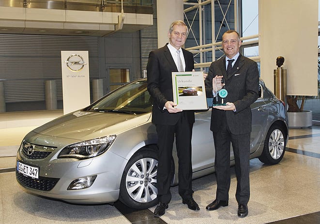  Opel Astra’ya Dekra Ödülü